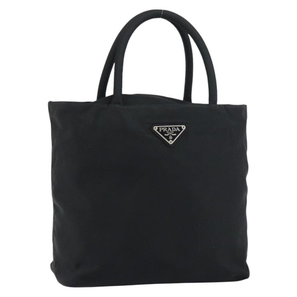 Prada Vintage Zip Tote Tessuto Small